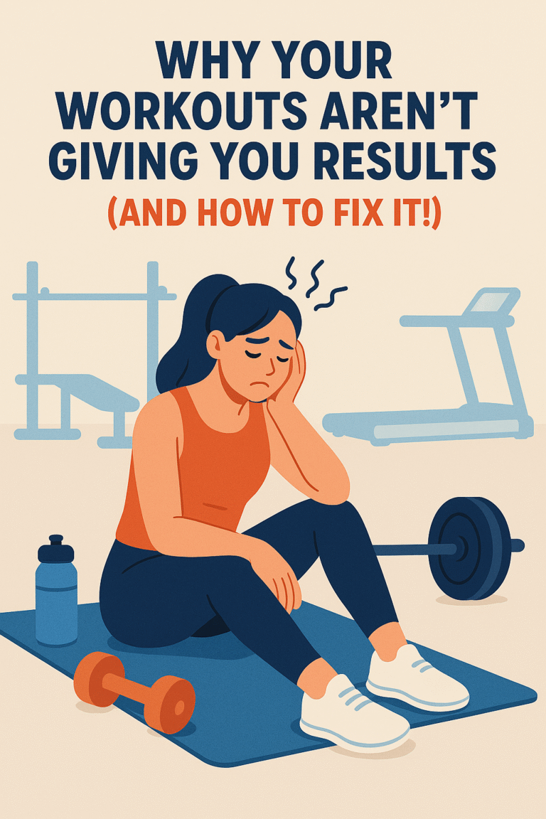 Why Your Workouts Aren’t Giving You Results (And How to Fix It!)